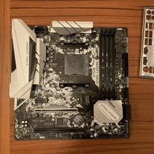 ASRock B450M Steel Legend AM4 Socket Motherboard
