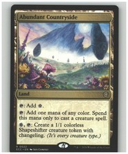 Abundant Countryside 22 Commander: Lorwyn Eclipsed NM Magic