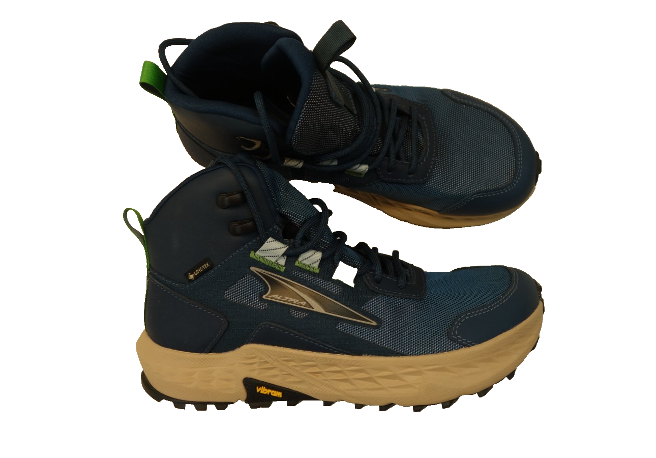 Altra Timp Hiker GTX Womens Blue Trail Road Running Shoes Size US 7.5 M EU 38.5