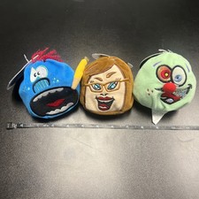 VTG Silly Slammers Beanbag Plush set of 3 8, 21, 41