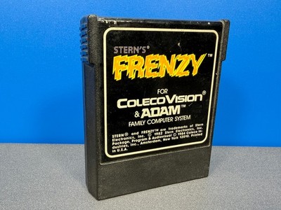 COLECOVISION COLECO VISION STERN'S FRENZY GAME ADAM