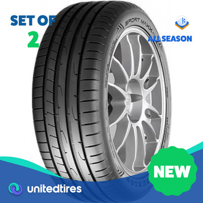 Set of (2) New P 225/45R17 Dunlop Sport Maxx RT2 94W