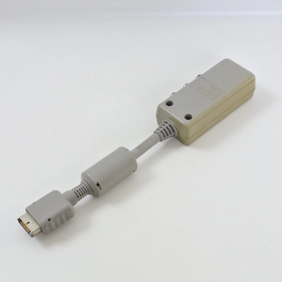 PS1 Official AV ADAPTOR SCPH-1160 SONY for Playstation SCPH-5500 Only D d717 - Image 3 of 4