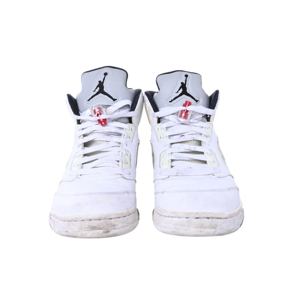 Nike Supreme Air Jordan 5 Retro Us9.5 Blanc Kl4Bqsku42
