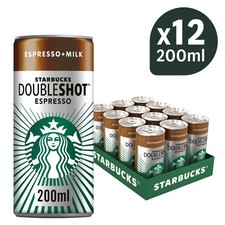 Starbucks Doubleshot Espresso Coffee Drink 12 x 200ml