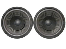 8" Full Range Coaxial Speakers 2way Eight inch w/whizzer 8ohm PAIR 8in 2 NEW