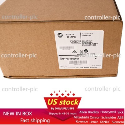 Allen Bradley   2711PC-T6C20D8 Ser. A PanelView Plus Compact 600 US Free Tax