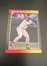 1989 Donruss - George Brett #204 *Denotes on Back