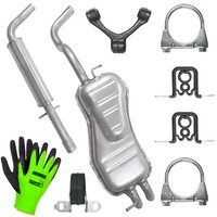 SchalldäMpferset Auspuff FüR VW Golf 4 IV FließHeck 1.6, 1.8, 2.0 (1997-07/2006)