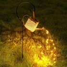 GloBrite Watering Can Garden Lights with 48 LED - Solar Garden Lights Waterfall