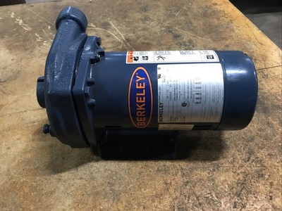 Berkeley High Head Centrifugal Pump 1-1/2HP 3Ph 3450 Rpm Model S39536 New!!