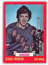 Steve Vickers 1973 #57 Rookie
