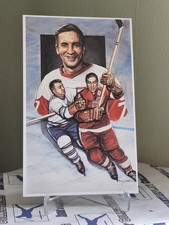 1993 HALL OF FAME LEGENDS OF THE GAME /10000 TED LINDSAY #19 DETROIT NM *Note