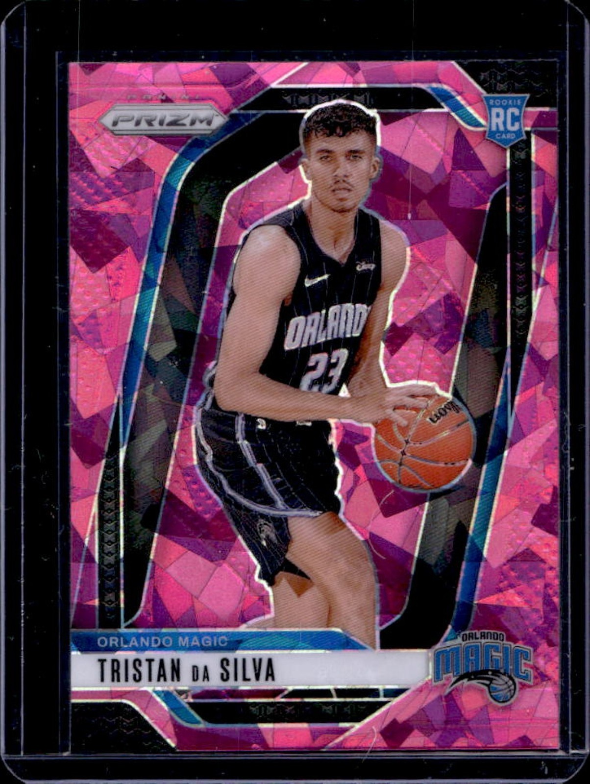 2024-25 Prizm Tristan da Silva RC Pink Ice Rookie #256 Magic