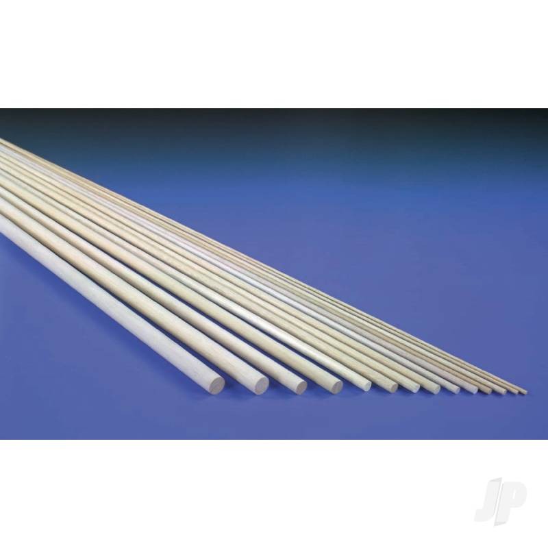 JP 12mm (1/2in) 900mm Hardwood Dowel