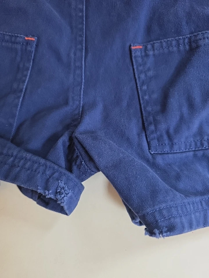 Mono de Colección Blues Clues Niño Pequeño Bebé Talla 18M Shortalls Nick Jr. 'Blues Room' Foto 4 de 4