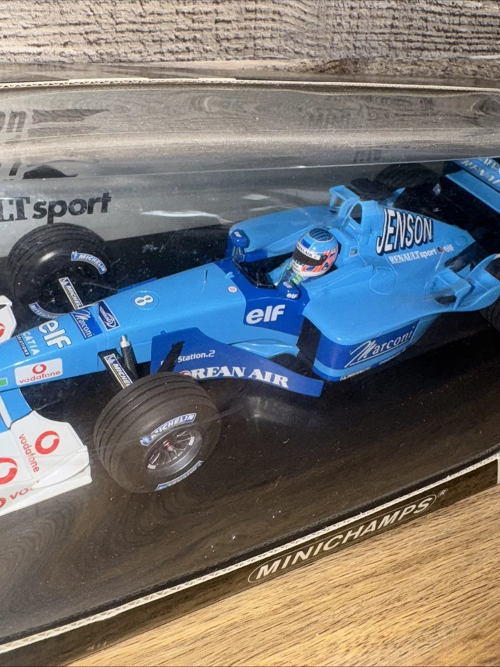 Minichamps Renault Jenson Button F1 Formula B201 Boxed Benetton 1:18 - Image 4 of 4