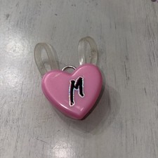 Monster High Pink "M" Bookbag Purse Backpack 2 1/2" 009