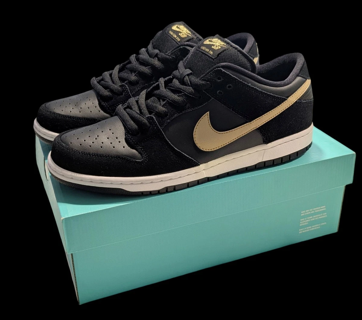 Preços baixos em Nike Dunk SB Pro Low Metallic Gold | eBay