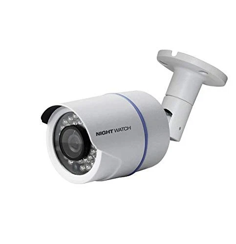 Reloj Nocturno Seguridad 1 Pack Analógico HD 1080p Cámara Bala con Cable (Blanco, Cámara... - Imagen 1 de 6