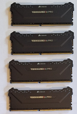 32GB Corsair Vengeance RGB Pro RAM DDR4 3600 CL16 | CMW32GX4M4D3600C16 Quad Kit