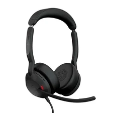 Jabra Evolve2 50 Wired Stereo Headset With Aircomfort Technology Duel-ear