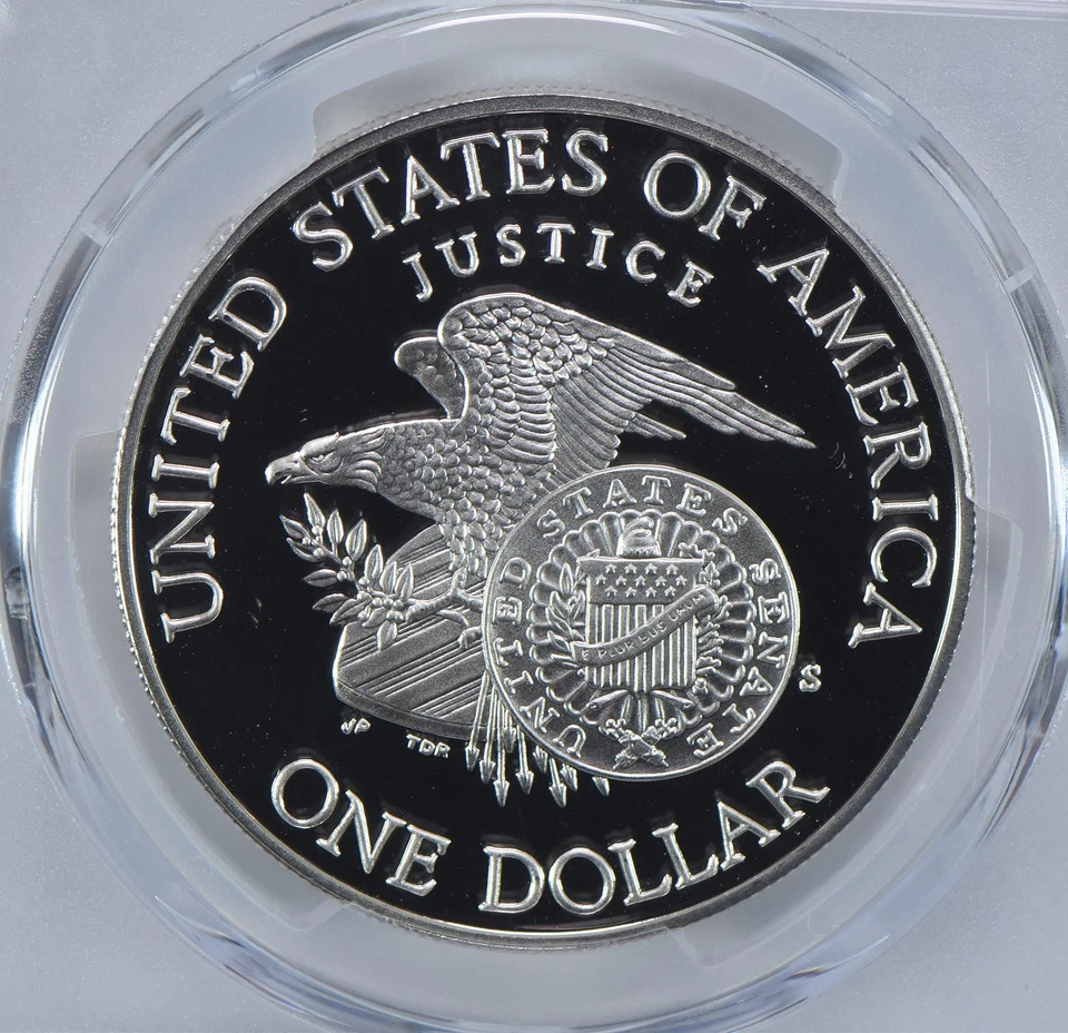 1998-S Robert F Kennedy Commemorative Dollar PR69 DCAM PCGS Blue Label *3743 - Image 4 of 4