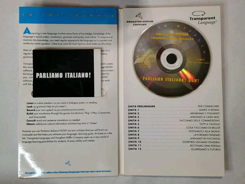 Parliamo Italiano Now An Introductory Italian CD LanguageNow Series 1997 - Image 3 of 3