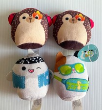 McDonald's Happy Meal Toys Squishmallows 3.5" Lot Of 4