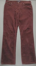 Polo Ralph Lauren Corduroy Pants Mens 36x34 Fits 38x33 Maroon Stretch Straight