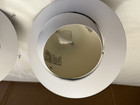 (2) Halo Eyeball Recessed Light Trims in White 6"  Model 78   Used   EXCELLENT — photo 5