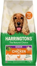 Senior Complete Dry Dog Food Chicken & Rice 1.7kg (Pack of 4) - Made with All N 15.15 per kilo