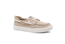 Sperry Sea Ketch Khaki ragazzo taglia 6 nuovo con scatola