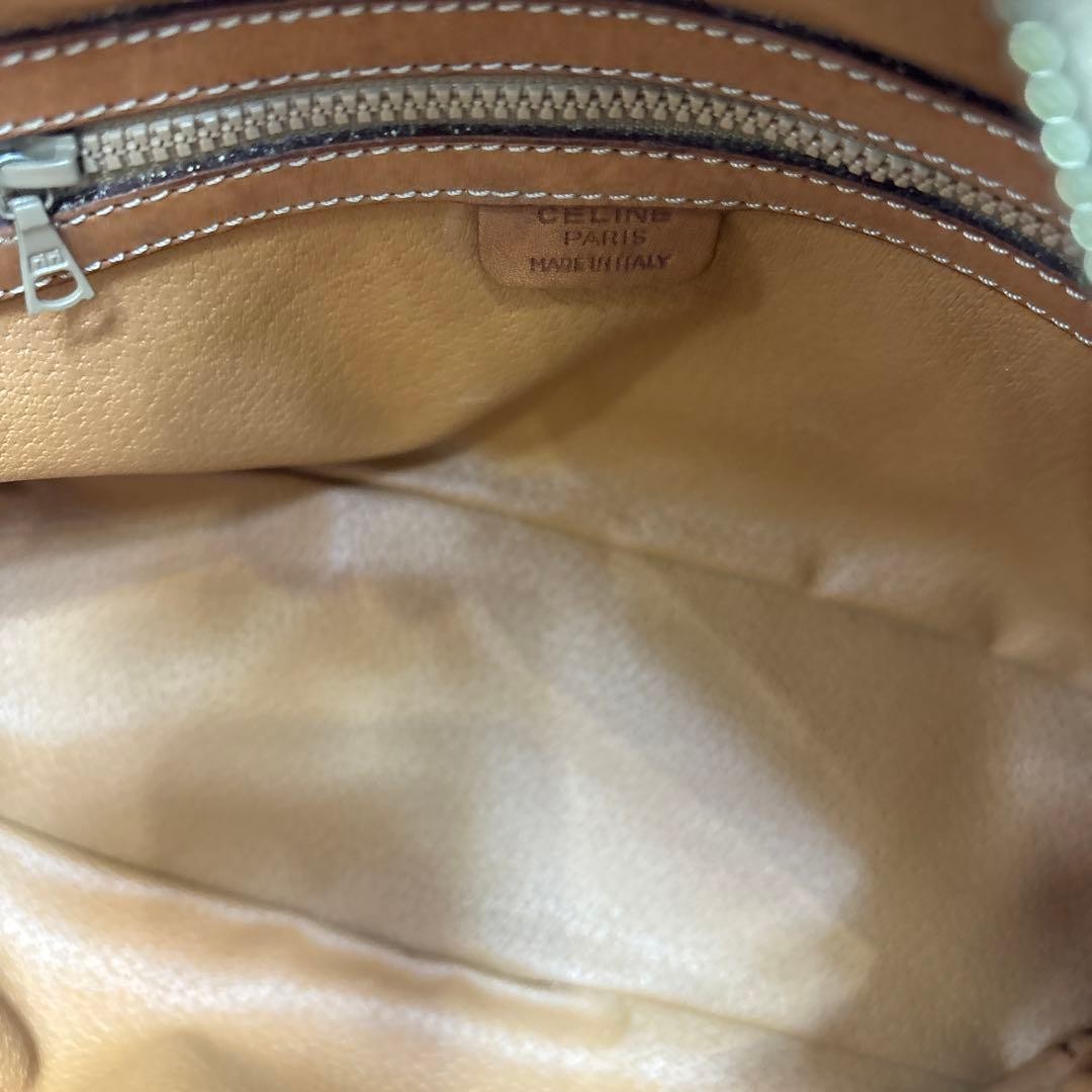 CELINE Handbag Macadam Pattern Blazon From Japan - image 8