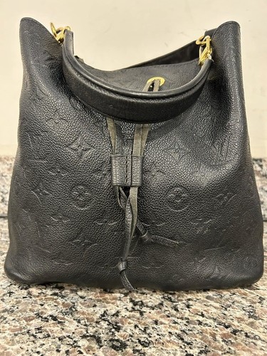 Louis Vuitton Neo-Noe MM Black Empreinte Leather SPB-SAL (337786) | eBay