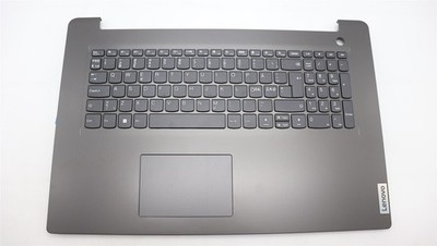 Lenovo V17 G4 IRU Cover Handauflage Touchpad Tastatur Nordisch Eisen Grau