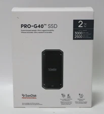 SanDisk PRO G40 SSD 2TB Lightning Fast Storage Solution - Brand New!