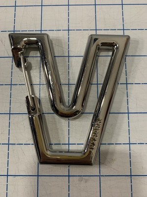Adidas IVY PARK Metal V Shape -Carabiner Clip Keychain - Not For Climbing