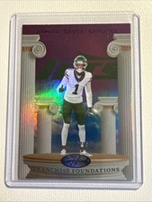 2025 Panini Franchise Foundations Ahmad Sauce Gardner Mirror Purple Jets /299