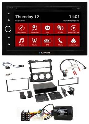 Blaupunkt Lenkrad DVD Bluetooth DAB 2DIN USB Autoradio für Nissan 370Z 2009-2013