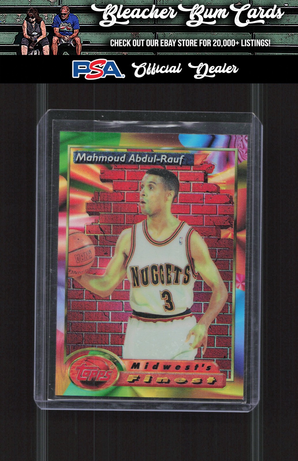 1993-94 Finest 114 Mahmoud Abdul-Rauf Refractors