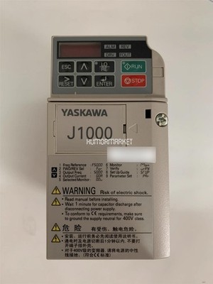 1X   frequency converter J1000 series CIMR-JB2A0004BAA *yt