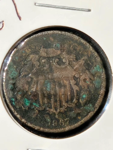 1867-P Two Cent Piece — photo from another recent sale
