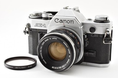 Canon Ae-1 analoge Spiegelreflexkamera Fl 50 mm F1.8 neue Lichtdichtungen Jap...