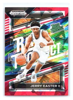 2024 Panini Prizm Draft Picks #9 Jerry Easter II Rated Prospect Prizms Red Ice