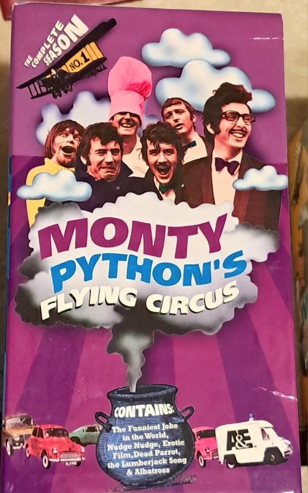 Monty Pythons Flying Circus: Complete 1st & 2nd Seasons(VHS, 1999, 12-Tapes - Image 4 of 4