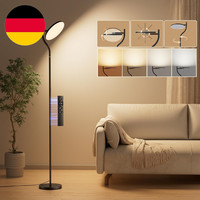 Bonsery Stehlampe Wohnzimmer Stufenlos Dimmbar, 36W Deckenfluter Mit 2700K-6500K