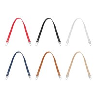 Lederhandtaschengriffriemen, 6 StüCk, 26 Zoll, Schwarz/Rot/Weiß/Blau/Braun/Gelb