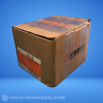 Bridgeport 244-US 1-1/2'' ZN PLT Set Screw Box of 10 FNFP