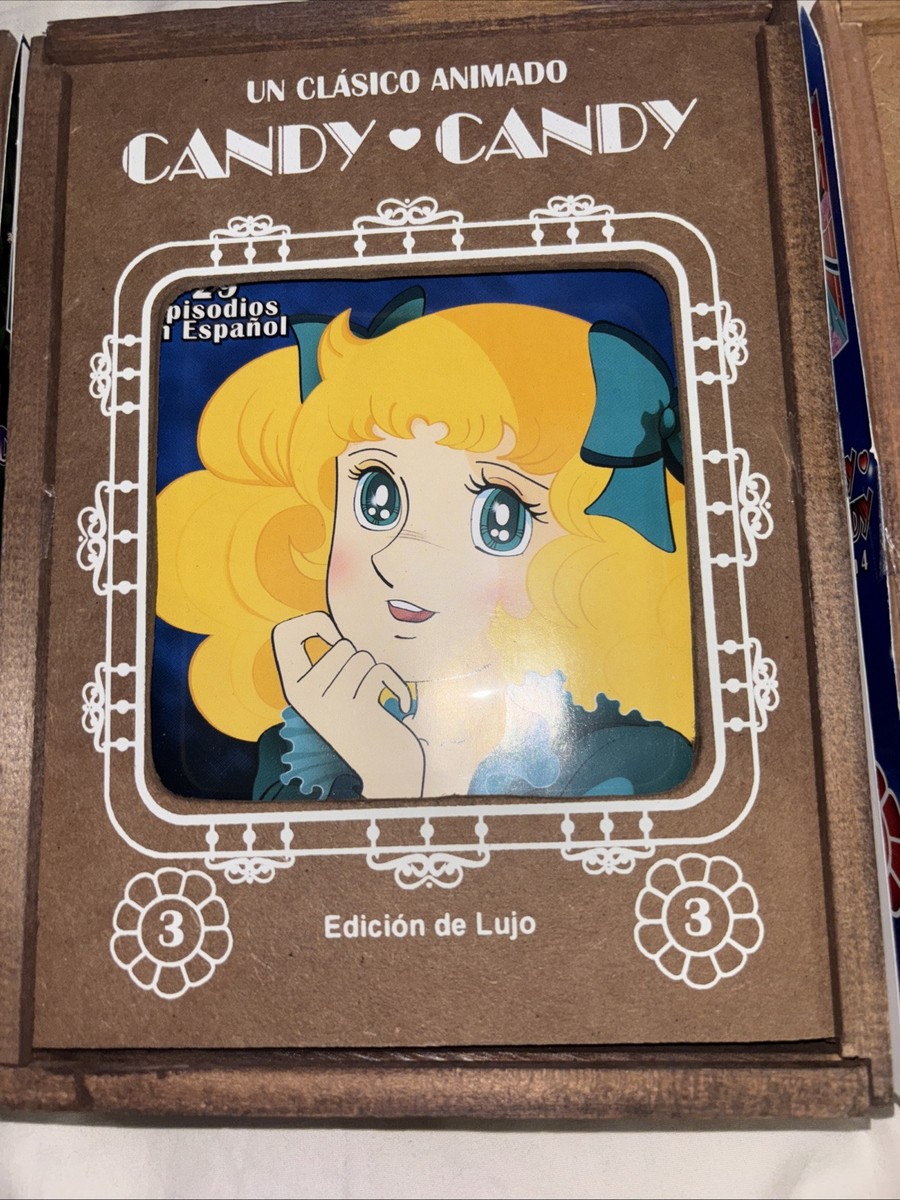 CandyCandy　DVD BOX Anime DVD Candy Candy Vol.1-115 End English Subtitle Movie